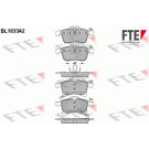 FTE | Bremsbelagsatz, Scheibenbremse | 9010412