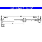 ATE | Bremsschlauch | 24.5112-0402.3