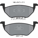 Textar | Bremsbelagsatz, Scheibenbremse | 2467001 Textar | Bremsbelagsatz, Scheibenbremse | 2467001