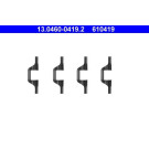 ATE | Zubehörsatz, Scheibenbremsbelag | 13.0460-0419.2