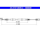 ATE | Seilzug, Feststellbremse | 24.3727-0849.2