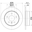 Hella Pagid | Bremsscheibe | 8DD 355 106-951