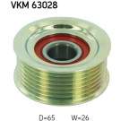 SKF | Umlenk-/Führungsrolle, Keilrippenriemen | VKM 63028