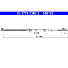 ATE | Seilzug, Feststellbremse | 24.3727-0160.2