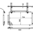 Mahle | Kondensator, Klimaanlage | AC 471 000S