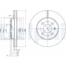 Delphi | Bremsscheibe | BG3334