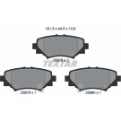 Textar | Bremsbelagsatz, Scheibenbremse | 2587801 Textar | Bremsbelagsatz, Scheibenbremse | 2587801