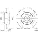 Metzger | Bremsscheibe | 6110450