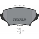 Textar | Bremsbelagsatz, Scheibenbremse | 2429701 Textar | Bremsbelagsatz, Scheibenbremse | 2429701