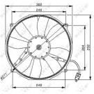 NRF | Lüfter, Motorkühlung | 47046