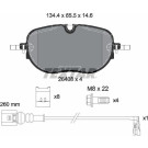 Textar | Bremsbelagsatz, Scheibenbremse | 2640801 Textar | Bremsbelagsatz, Scheibenbremse | 2640801