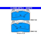 ATE | Bremsbelagsatz, Scheibenbremse | 13.0460-4879.2