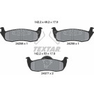 Textar | Bremsbelagsatz, Scheibenbremse | 2425801 Textar | Bremsbelagsatz, Scheibenbremse | 2425801