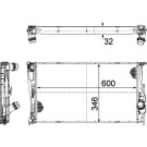 Mahle | Kühler, Motorkühlung | CR 1085 000P