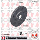 Zimmermann | Bremsscheibe | 400.5553.54