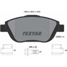 Textar | Bremsbelagsatz, Scheibenbremse | 2488301 Textar | Bremsbelagsatz, Scheibenbremse | 2488301