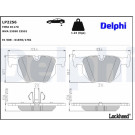 Delphi | Bremsbelagsatz, Scheibenbremse | LP2256 Delphi | Bremsbelagsatz, Scheibenbremse | LP2256