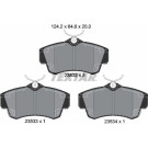 Textar | Bremsbelagsatz, Scheibenbremse | 2353202 Textar | Bremsbelagsatz, Scheibenbremse | 2353202