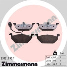 Zimmermann | Bremsbelagsatz, Scheibenbremse | 23131.995.1