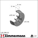 Zimmermann | Bremstrommel | 430.1786.20