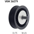 SKF | Umlenk-/Führungsrolle, Keilrippenriemen | VKM 36079