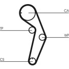 ContiTech | Zahnriemen | CT1048