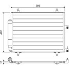 Valeo | Kondensator, Klimaanlage | 817579