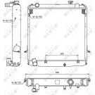 NRF | Kühler, Motorkühlung | 52185