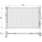 Valeo | Kühler, Motorkühlung | 701109