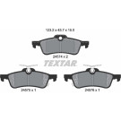 Textar | Bremsbelagsatz, Scheibenbremse | 2457401 Textar | Bremsbelagsatz, Scheibenbremse | 2457401