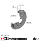 Zimmermann | Bremstrommel | 600.1965.20