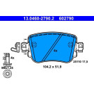 ATE | Bremsbelagsatz, Scheibenbremse | 13.0460-2790.2 ATE | Bremsbelagsatz, Scheibenbremse | 13.0460-2790.2