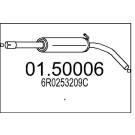 MTS | Mittelschalldämpfer | 01.50006