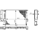 Mahle | Kühler, Motorkühlung | CR 239 000S