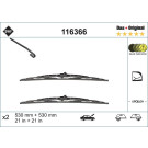 SWF Wischblatt Scheibenwischer DAS ORIGINAL SET 116366 SWF Wischblatt Scheibenwischer DAS ORIGINAL SET 116366