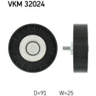 SKF | Umlenk-/Führungsrolle, Keilrippenriemen | VKM 32024