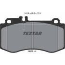 Textar | Bremsbelagsatz, Scheibenbremse | 2497601 Textar | Bremsbelagsatz, Scheibenbremse | 2497601