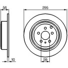 BOSCH | Bremsscheibe | 0 986 478 435