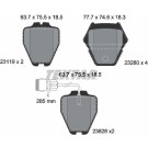 Textar | Bremsbelagsatz, Scheibenbremse | 2311901 Textar | Bremsbelagsatz, Scheibenbremse | 2311901