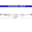 ATE | Seilzug, Feststellbremse | 24.3727-0149.2