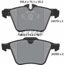 Textar | Bremsbelagsatz, Scheibenbremse | 2407903 Textar | Bremsbelagsatz, Scheibenbremse | 2407903