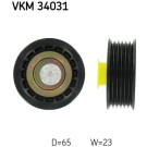 SKF | Umlenk-/Führungsrolle, Keilrippenriemen | VKM 34031