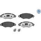 Meyle | Bremsbelagsatz, Scheibenbremse | 025 219 8018/PD Meyle | Bremsbelagsatz, Scheibenbremse | 025 219 8018/PD