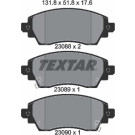 Textar | Bremsbelagsatz, Scheibenbremse | 2308801 Textar | Bremsbelagsatz, Scheibenbremse | 2308801