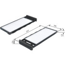 BOSCH 1 987 435 006 Innenraumfilter BOSCH 1 987 435 006 Innenraumfilter