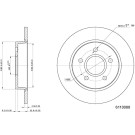 Metzger | Bremsscheibe | 6110088