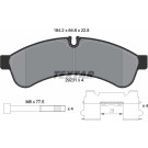 Textar | Bremsbelagsatz, Scheibenbremse | 2923101 Textar | Bremsbelagsatz, Scheibenbremse | 2923101