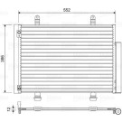 Valeo | Kondensator, Klimaanlage | 814418