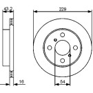 BOSCH | Bremsscheibe | 0 986 479 417