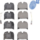 Blue Print | Bremsbelagsatz, Scheibenbremse | ADU174257 Blue Print | Bremsbelagsatz, Scheibenbremse | ADU174257